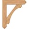 Ekena Millwork Legacy Arts and Crafts Smooth Bracket w/ Offset Brace, Western Red Cedar, 7 1/2"W x 32"D x 38"H BKT0806X32X38LEC03SWR - alternate 4